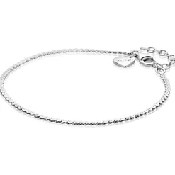 ZINZI zilveren schakelarmband met fijne gladde S schakel ZIA2774