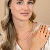 ZINZI zilveren schakel armband 2,3mm breed 18-21cm ZIA2648