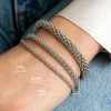 ZINZI zilveren schakelarmband 21cm ZIA1057-21