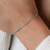 ZINZI zilveren singapore armband met glinsterende gedraaide schakels 1,9mm breed 17-20cm ZIA2585