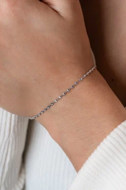 ZINZI zilveren singapore armband met glinsterende gedraaide schakels 1,9mm breed 17-20cm ZIA2585