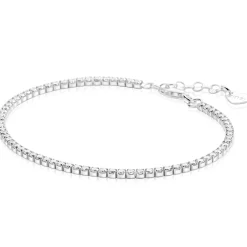 ZINZI zilveren tennis armband 2,1mm breed met rijzetting witte zirconia's ZIA2891